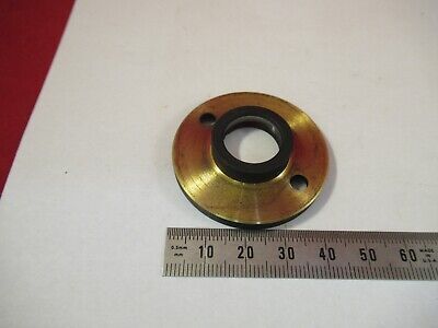 ZEISS GERMANY IN35 BRASS MOUNTED LENS MICROSCOPE PART AS PICTURED &12-A-31