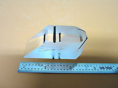 OPTICAL MICROSCOPE PART PRISM NIKON JAPAN AS IS OPTICS BIN#C3-27