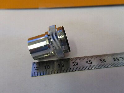 UNITRON JAPAN 4X OBJECTIVE OPTICS LENS MICROSCOPE PART AS PICTURED #P4-A-89