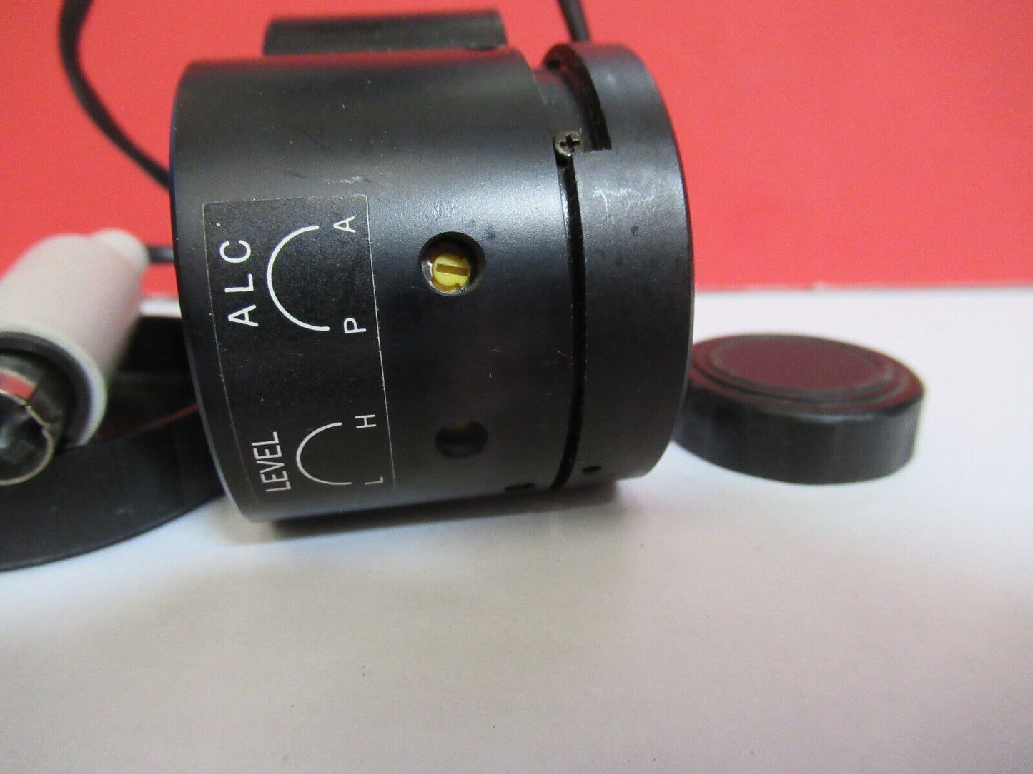 MICROSCOPE PART TV LENS VIDEO CAMERA 6mm COMPUTAR JAPAN OPTICS BIN#G4-a-118