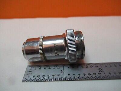 ANTIQUE ERNST LEITZ OBJECTIVE 45X OPTICS MICROSCOPE PART AS PICTURED &16-A-61B