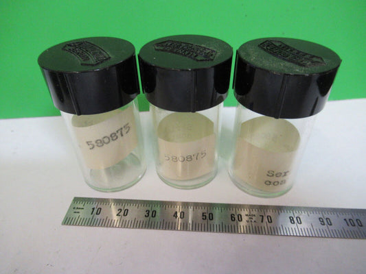 STEINDORFF BERLIN EMPTY PLASTIC OBJ CANS MICROSCOPE PART AS PICTURED #H3-B-26