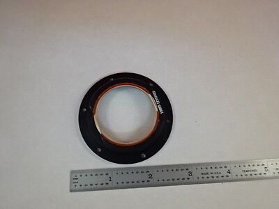 MIL SPEC OPTICAL COMPONENT MOUNTED LENS LASER OPTICS DEVICE AS IS &Z5-04