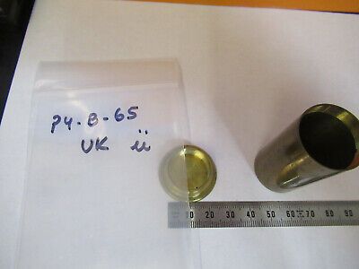 EMPTY BRASS CANISTER OBJECTIVE UK WATSON MICROSCOPE PART AS PICTURED #P4-B-65