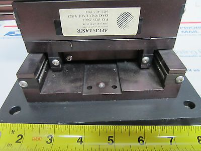 OPTICAL XY STAGE DAEDAL POSITIONING MICROSCOPE OR LASER OPTICS BIN#18