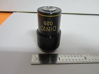 MICROSCOPE PART OBJECTIVE SWIFT DIN 10X OPTICS AS IS BIN#M7-R-08