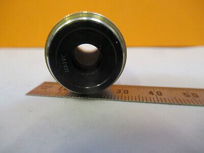 FISHER 4X /160 OBJECTIVE LENS OPTICS MICROSCOPE PART AS PICTURED &F1-A-79