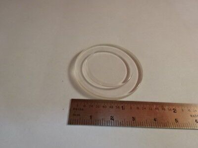 OPTICAL STEP PROTRUDING WINDOW LENS FLAT OPTICS AS IS &4B-A-23