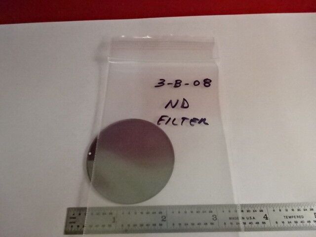 OPTICAL ND NEUTRAL DENSITY FILTER OPTICS AS PICTURED &3-B-08