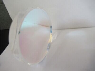 OPTICAL FLAT COATED 532nm FUSED SILICA 1/10 WAVE ZYGO OPTICS AS PICTURED Q6-A-90