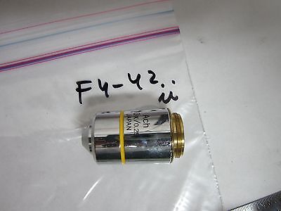 MICROSCOPE OBJECTIVE OLYMPUS JAPAN ACH ACHROMAT 10X INFINITY OPTICS BIN#F4-42