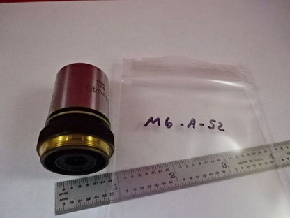 MICROSCOPE PART OLYMPUS JAPAN OBJECTIVE NEO 40X OPTICS  AS IS #M6-A-52