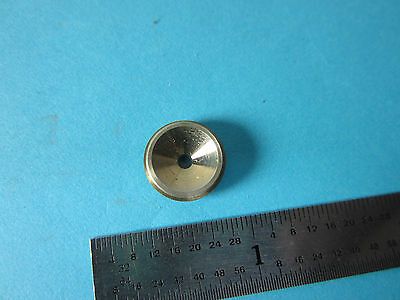 MICROSCOPE PART OBJECTIVE STANDARD FLAT ?? OPTICS BIN#30-27