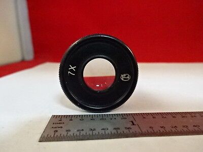 MICROSCOPE PART CTS EYEPIECE OCULAR 7X OPTICS AS IS #AM-54