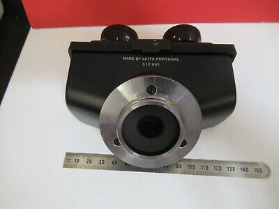 LEITZ WETZLAR OPTICAL HEAD BINOCULAR MICROSCOPE PART AS PICTURED &B2-A-02