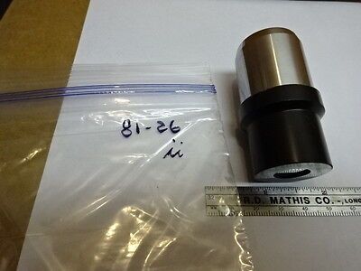 MICROSCOPE PART CARL ZEISS OCULAR EYEPIECE GERMANY 10X OPTICS AS IS #81-26