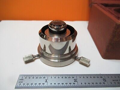 ANTIQUE LEITZ WETZLAR CONDENSER DUNKELFELD MICROSCOPE PART AS PICTURED &16-B-06