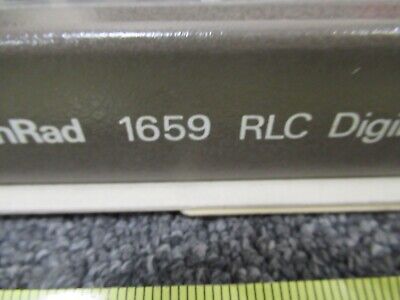 GENRAD GENERAL RADIO 1659 RLC DIGIBRIDGE ELECTRONIC METER AS PICTURED &TC-4