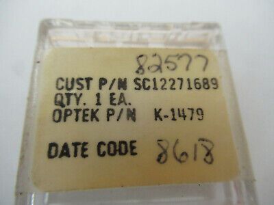 OPTICAL PHOTODIODE SILICON OPTEK K-1479 SENSOR LASER OPTICS AS PICTURED F2-A-246