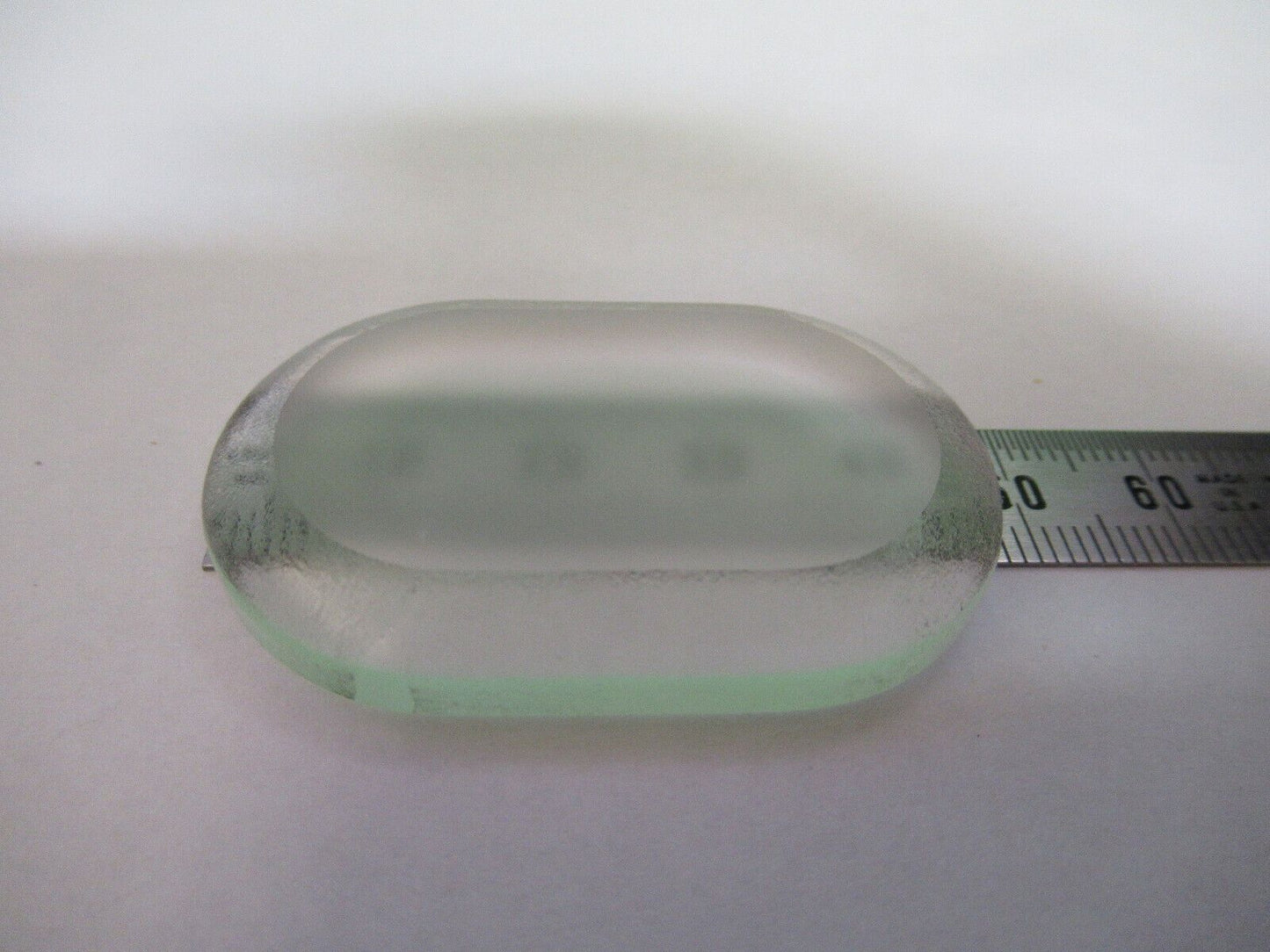 OPTICAL PRE-FORM RACETRACK GLASS for MIRROR uncoated OPTICS AS PICTURED Z5-C-38