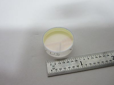 OPTICAL COATED FILTER LENS AS IS LASER OPTICS BIN#H2-10