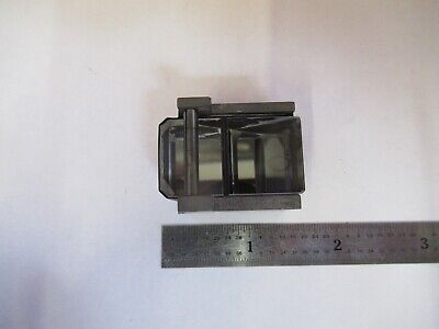 OLYMPUS JAPAN HEAD OPTICS GLASS PRISM MICROSCOPE PART AS PICTURED &A3-C-07