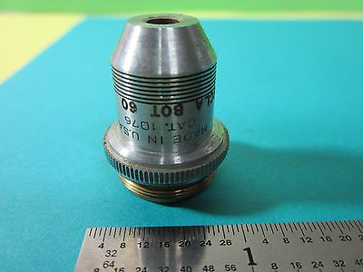 MICROSCOPE PART OBJECTIVE SPENCER AO 10X INFINITY CORRECTED OPTICS  BIN#B3-06