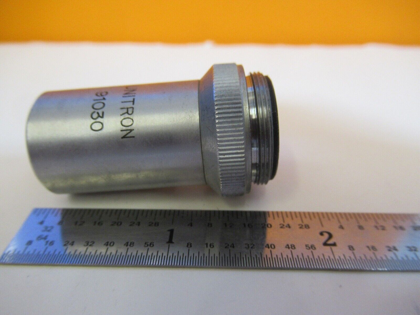 UNITRON JAPAN MP 80X L OBJECTIVE MICROSCOPE PART OPTICS AS PICTURED &A4-A-15