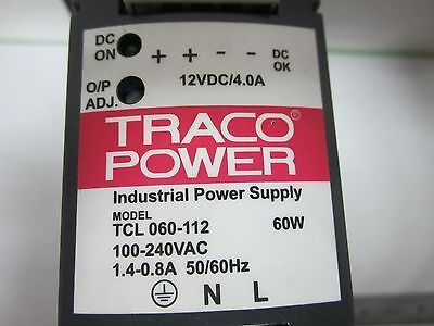 TRACO POWER INDUSTRIAL POWER SUPPLY 12 VDC HIGH END AS IS  BIN#N4-05