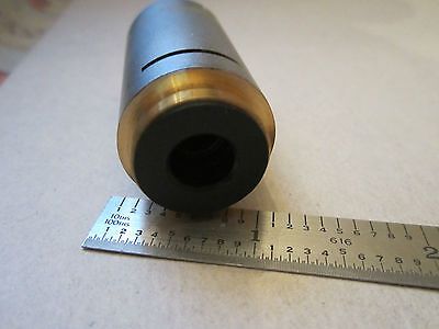 MICROSCOPE PART OPTICS OBJECTIVE 10X PLAN 10PH AS IS  BIN#RED