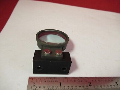 ZEISS GERMANY MONTED GLASS LENS MICROSCOPE PART OPTICS AS PICTURED &FT-2-15