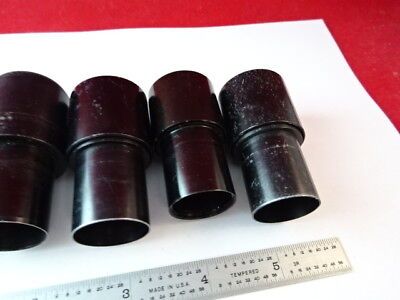 for parts LOT EYEPIECES OPTICAL AO BL MICROSCOPE PART OPTICS AS IS #54-A-11