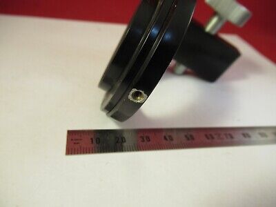 CARL ZEISS GERMANYBRASS CONDENSER HOLDER MICROSCOPE PART OPTICS &P8-A-07