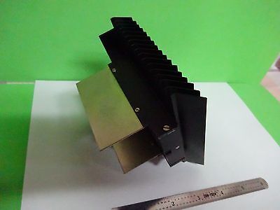 MICROSCOPE PART POLYVAR REICHERT LEICA LAMP HEAT SINK OPTICS AS IS BIN#W2-09-A