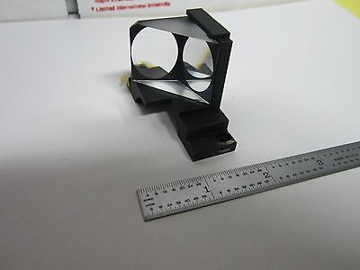 MICROSCOPE PART LEICA LEITZ DMR PRISM OPTICS AS IS BIN#E5-P-12