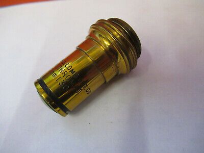 ANTIQUE BAUSCH LOMB APO 90X OBJECTIVE MICROSCOPE PART AS PICTURED &8z-a-113