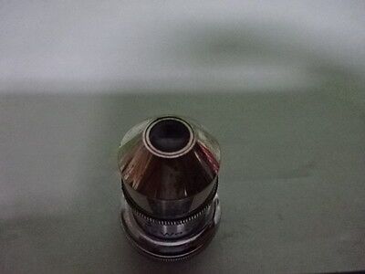 MICROSCOPE PART VINTAGE OBJECTIVE LEITZ GERMANY 10X 3 OPTICS AS IS #B2-M-09