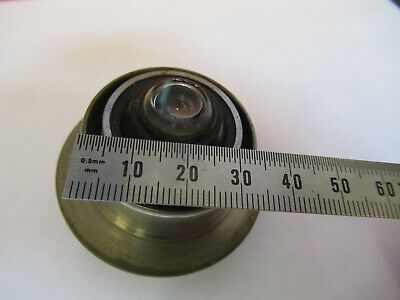 OLD LEITZ WEZTLAR CONDENSER + IRIS GERMANY MICROSCOPE PART AS PICTURED &8y-a-105