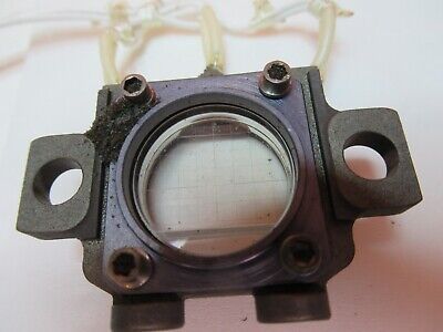 OPTICAL MIL SPEC ILLUMINATED GRID LENS NICE OPTICS AS PICTURED &FT-5-44