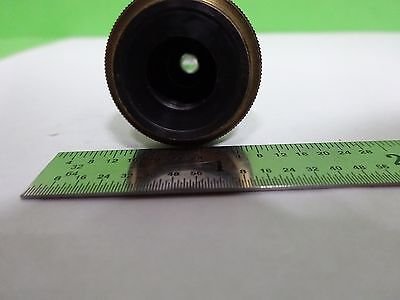 MICROSCOPE PART OBJECTIVE CARL ZEISS JENA GERMANY HI 90X OPTICS AS IS BN#H7-A-13