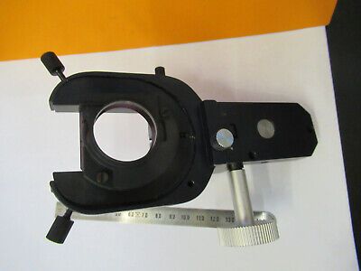 LEICA DMRE GERMANY CONDENSER HOLDER MICROSCOPE PART AS PICTURED P5-B-12