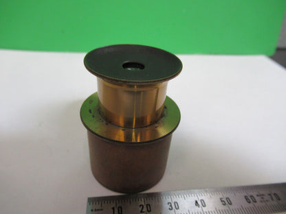 ANTIQUE BRASS RARE UK ENGLAND EYEPIECE MICROSCOPE PART AS PICTURED P2-B-27