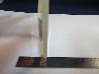 OPTICAL PLANO CONVEX LENS notched 120 degrees LASER OPTICS BIN#20 xvi