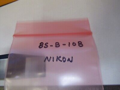 NIKON JAPAN GLASS PRISM HEAD MICROSCOPE PART OPTICS AS PICTURED &85-B-108