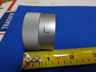 MICROSCOPE PART BRASS KNOB for REICHERT AUSTRIA POLYVAR AS IS #66-A-10