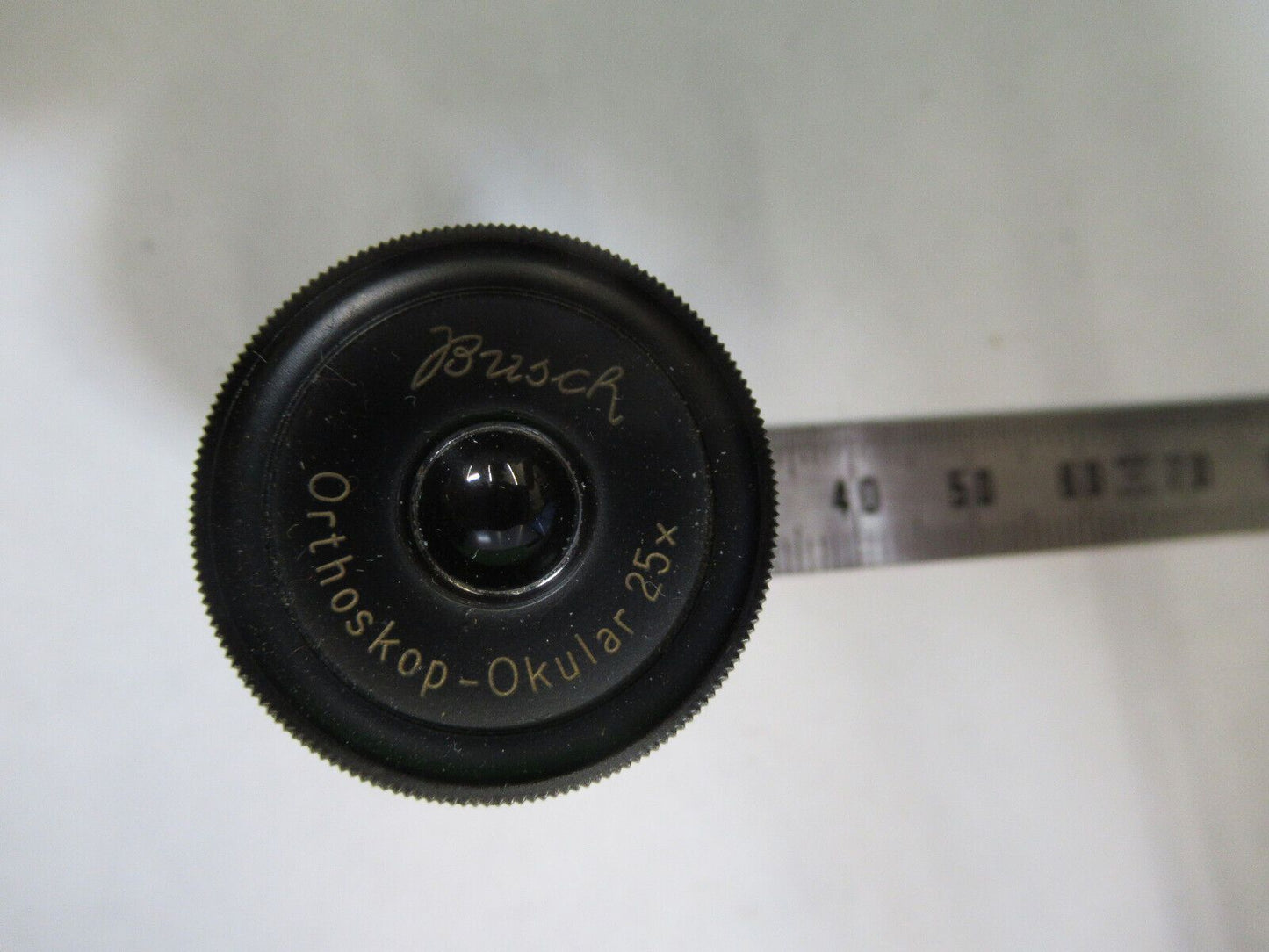 ANTIQUE BUSCH  GERMANY EYEPIECE 25X OPTICS MICROSCOPE PART AS PICTURED &W6-A-73