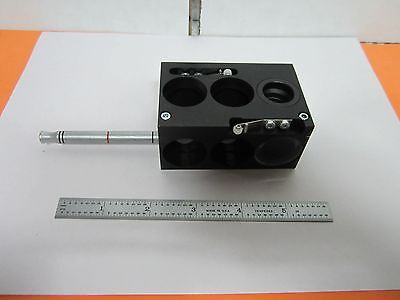 MICROSCOPE PART LEITZ LEICA POLYVAR DIC SLIDE 506626 OPTICS AS IS BIN#J8-32