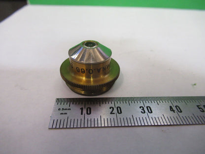 ANTIQUE SPENCER AO BRASS OBJECTIVE 4mm MICROSCOPE PART AS PICTURED &75-B-09