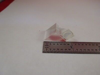 OPTICAL PRISM + LENS ASSEMBLY [chip on edge] LASER OPTICS AS IS #U2-C-87