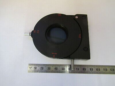 LEICA DMRE GERMANY POL POLARIZER ANALYZER MICROSCOPE PART AS PICTURED P5-B-07